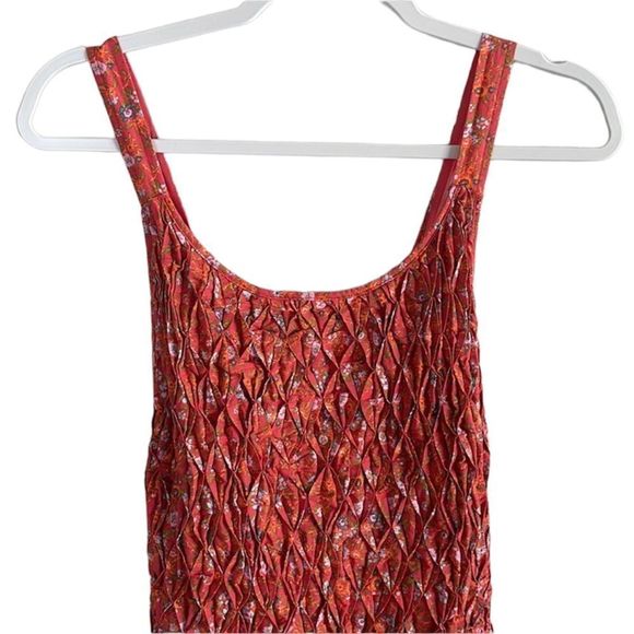 Free People Petunia Sleeveless Minidress Poppy Combo - Picture 7 of 9